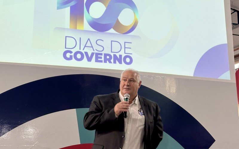 Vice-prefeito de Canela, Gilberto Tegner, o Tolão