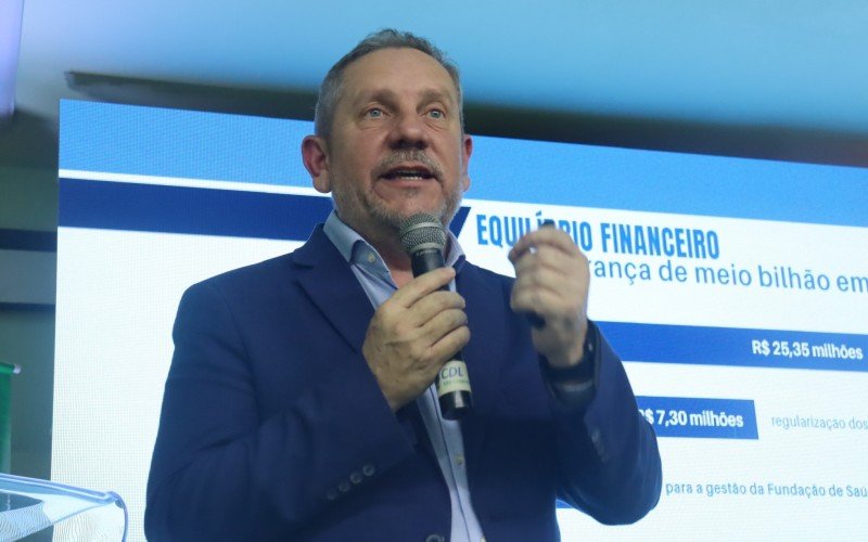 Prefeito Heliomar participa da Intrajornada 2025 na CDL São Leopoldo