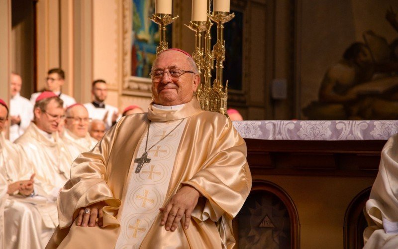 Bispo emérito da Diocese de Novo Hamburgo, dom Zeno Hastenteufel. | abc+