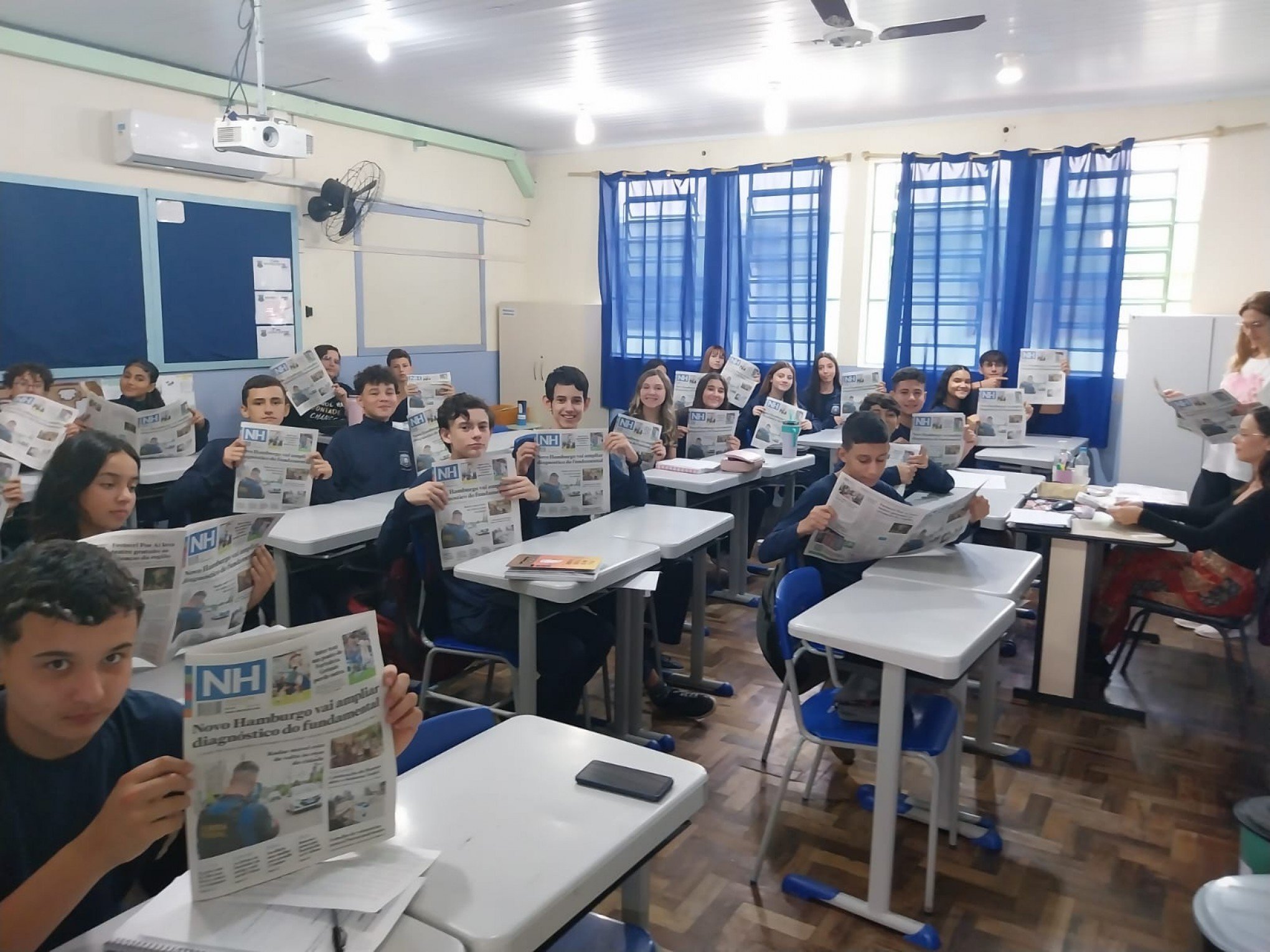 Jornal conquista cada vez mais espaço como ferramenta de aprendizagem