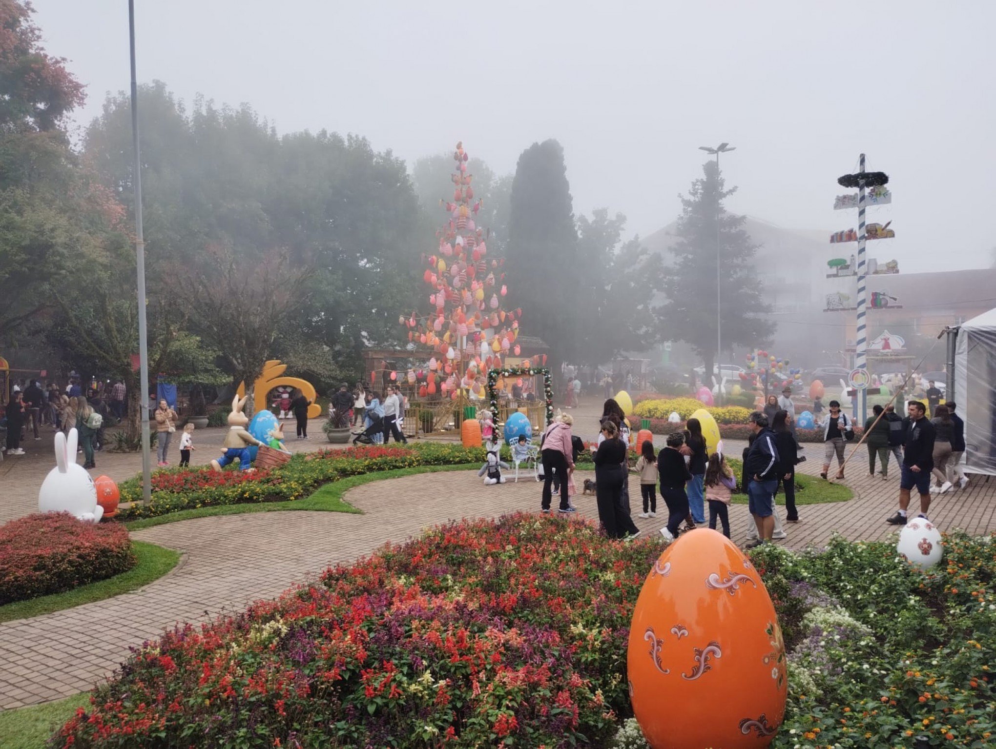 Frio marca o encerramento da Páscoa Mais Germânica em Nova Petrópolis
