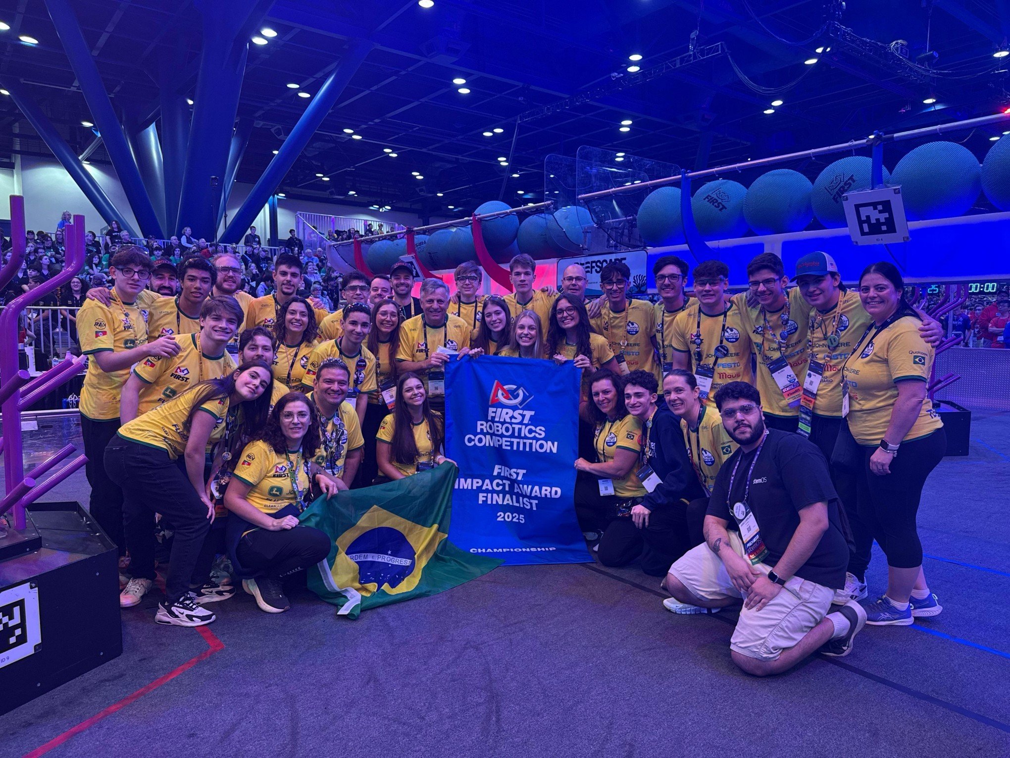 Colégio Marista Pio XII se destaca em competição mundial de robótica