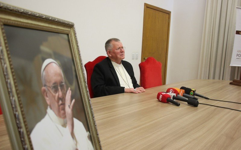 Arcebispo metropolitano de Porto Alegre, dom Jaime Spengler, lamentou a morte do Papa Francisco nesta segunda-feira (21)