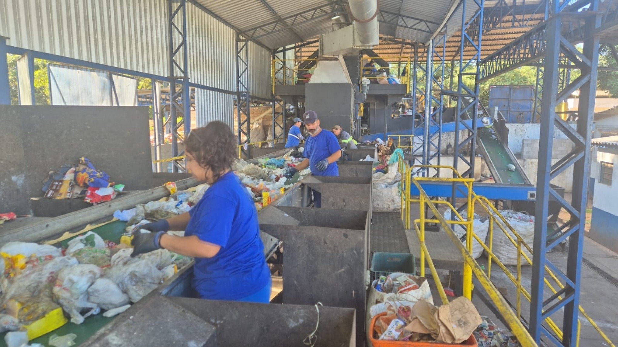 Central de Triagem recicla 14% do lixo leopoldense no seu primeiro ano de funcionamento