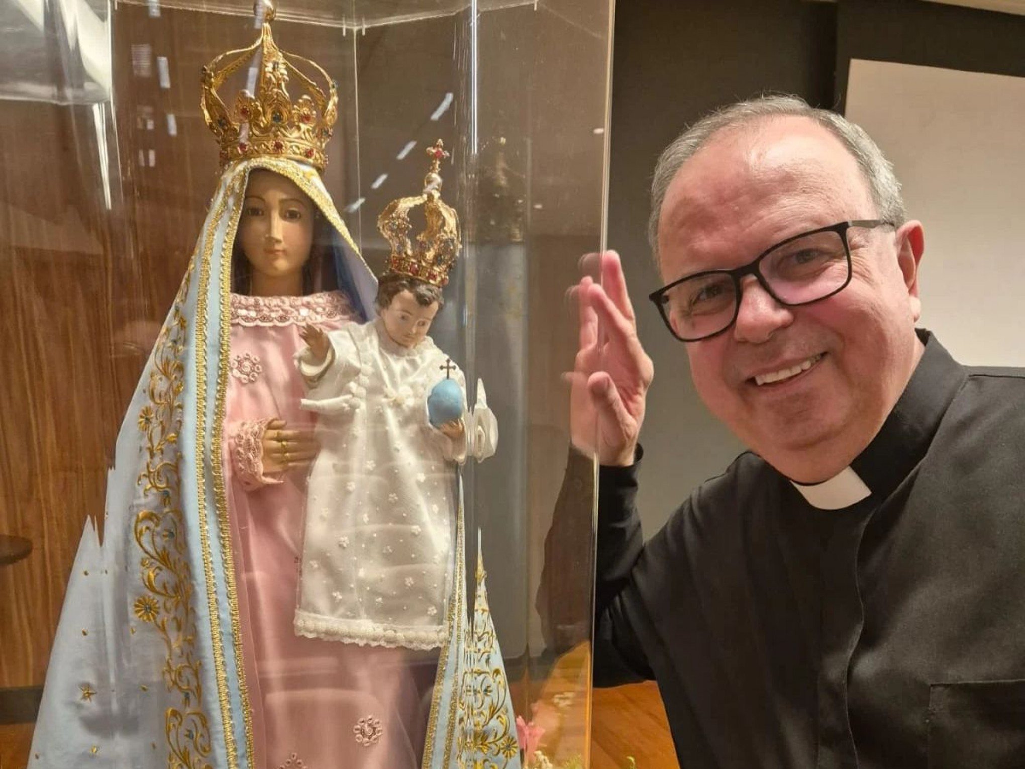 "Ele sempre nos apresentou o Cristo. Agora, ele vai ao encontro d’Ele", diz reitor do Santuário das Mães sobre papa Francisco