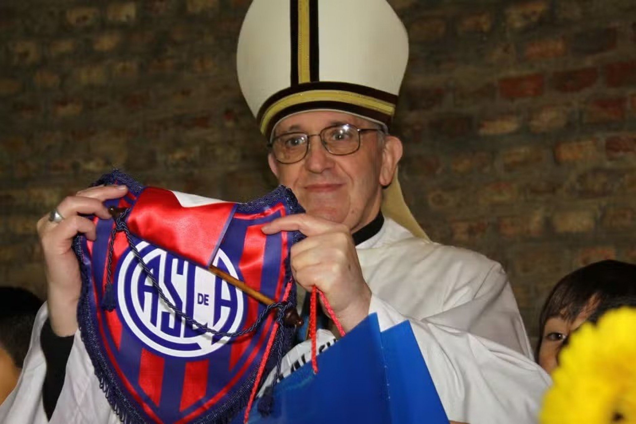 San Lorenzo se despede de seu torcedor mais ilustre: "Corvo também como papa"