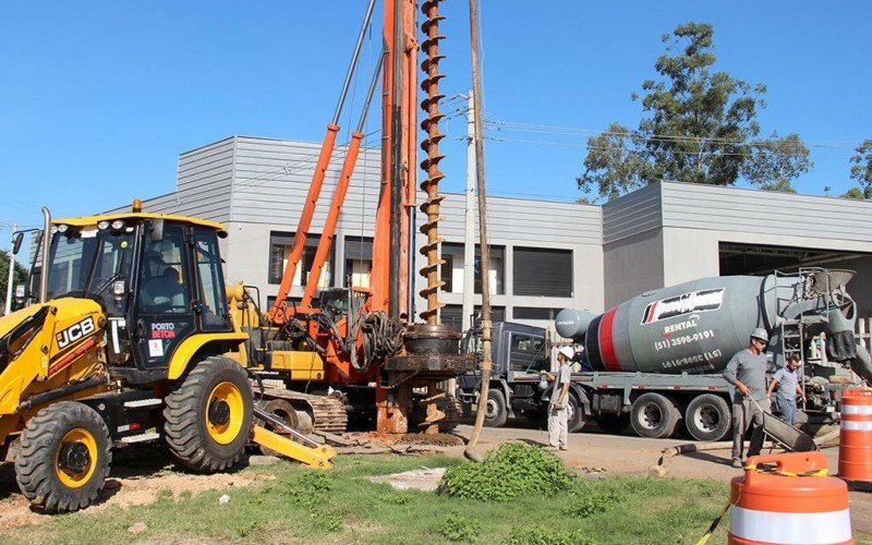 Começam as obras do viaduto inacabado que ligará as BRs 116 e 448 em Esteio