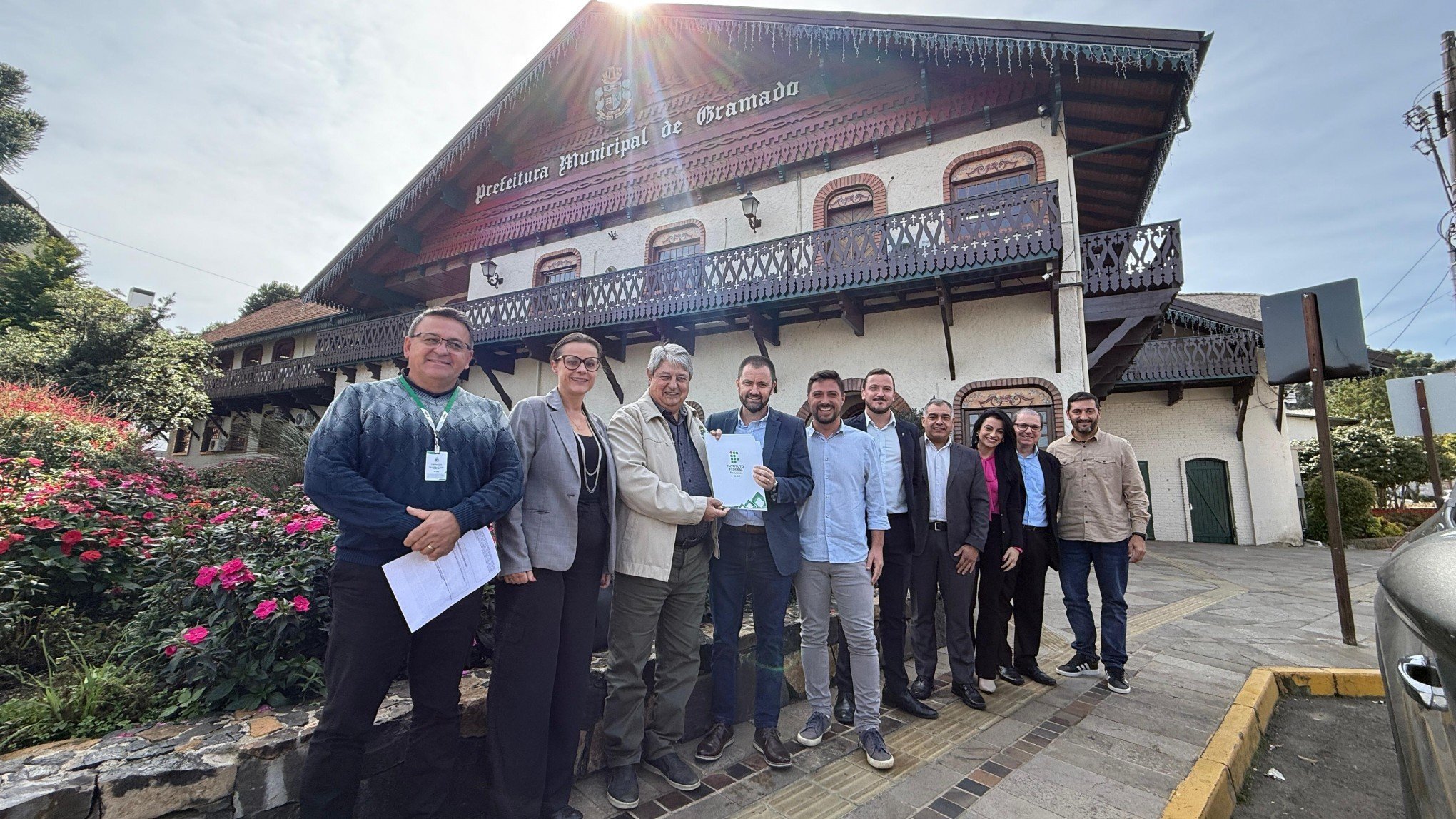 Repasse de terreno de 16 hectares ao IFRS é oficializado em Gramado