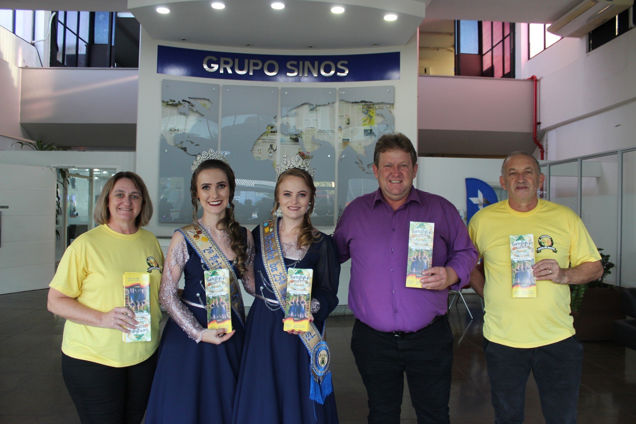 Comitiva de Santa Maria do Herval divulga a Kartoffelfest | abc+