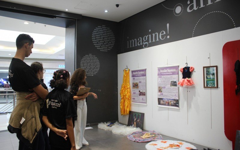 Exposição Travessias - 13ª Semana da Dança de Canoas - Espaço Cultural Canoas Shopping