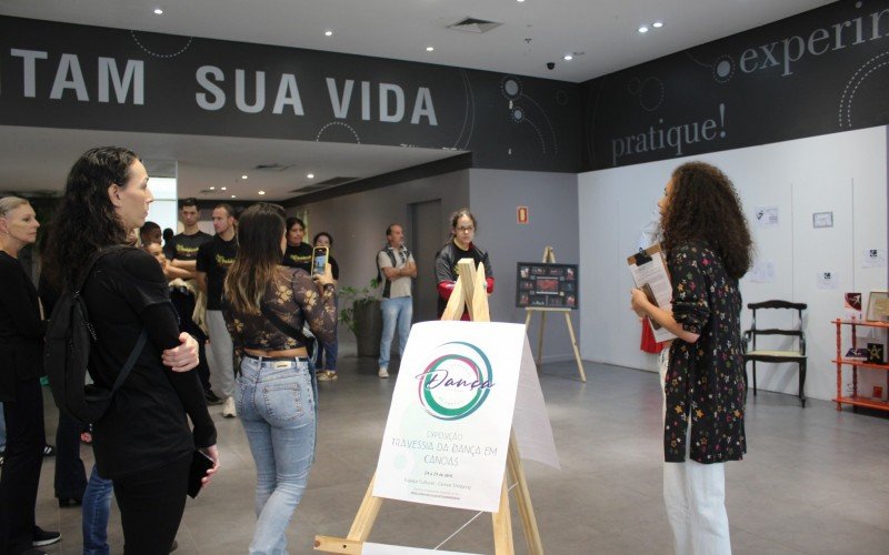 Exposição Travessias - 13ª Semana da Dança de Canoas - Espaço Cultural Canoas Shopping