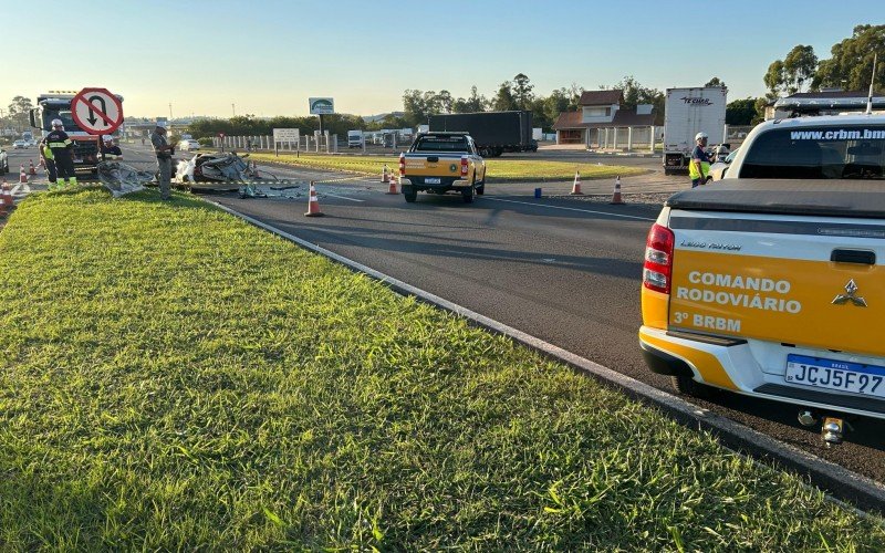 Homem de 41 anos e mulher de 37 morreram; menina de 8 anos ficou gravemente ferida após acidente na RS-240, em Portão | abc+