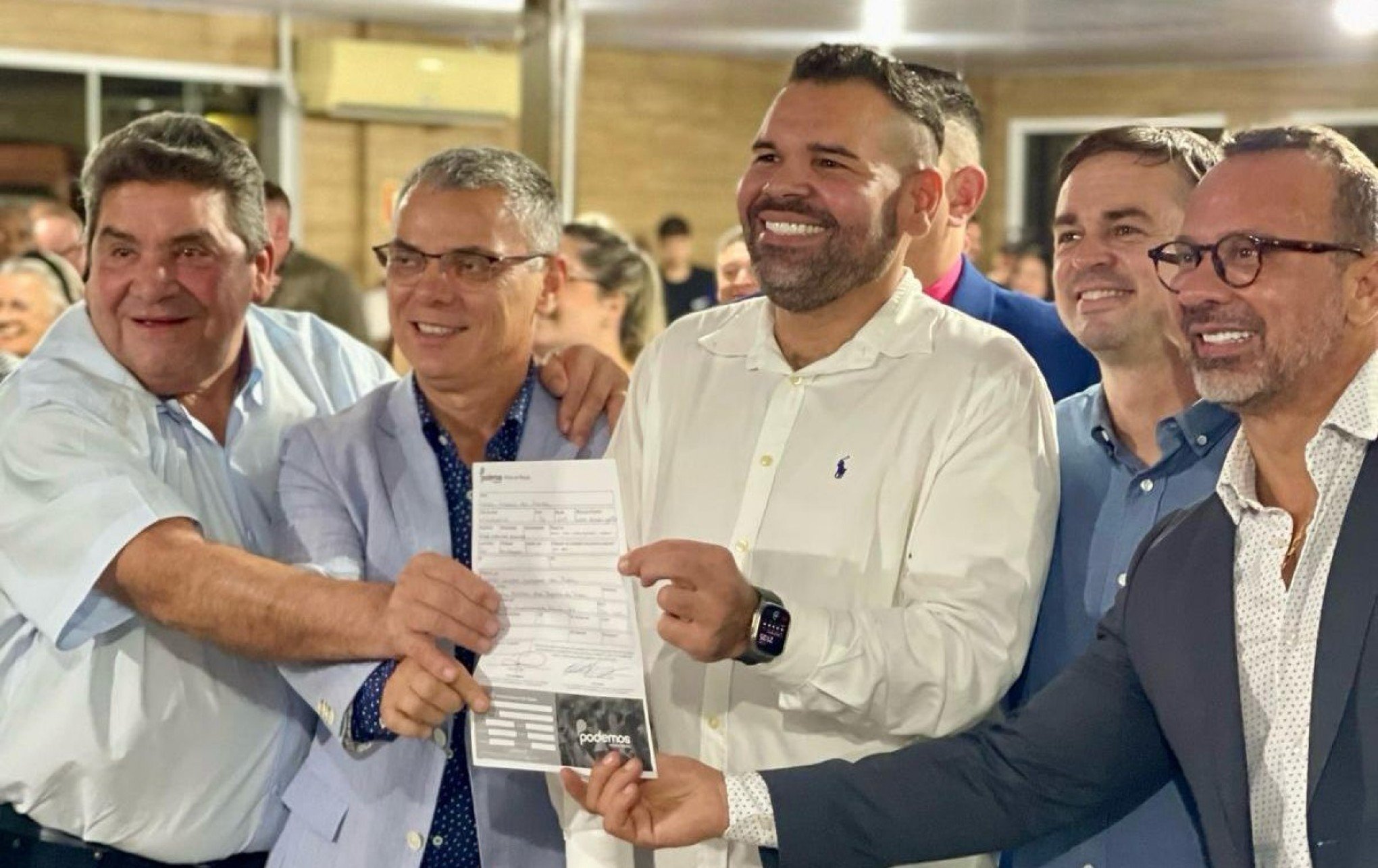 Naasom Luciano se filia ao Podemos e mira vaga na Assembleia Legislativa