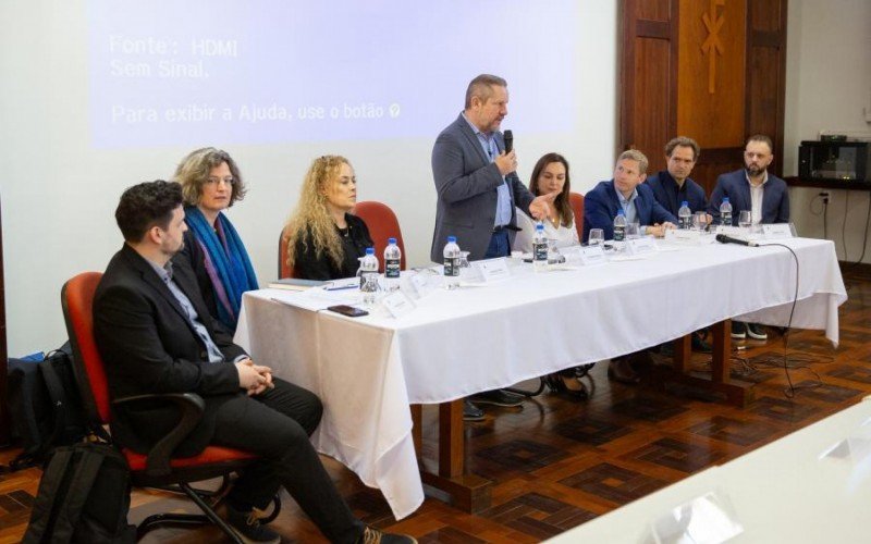 São Leopoldo recebe comitiva alemã para trabalho com foco na prevenção contra enchentes 