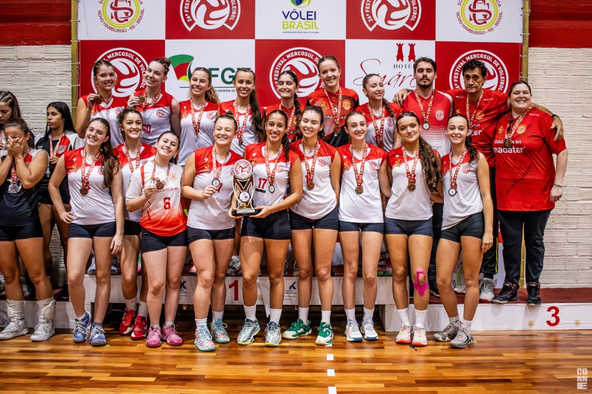 Times da Ginástica vencem em duas categorias na 26ª edição do Festival Mercosul de Voleibol