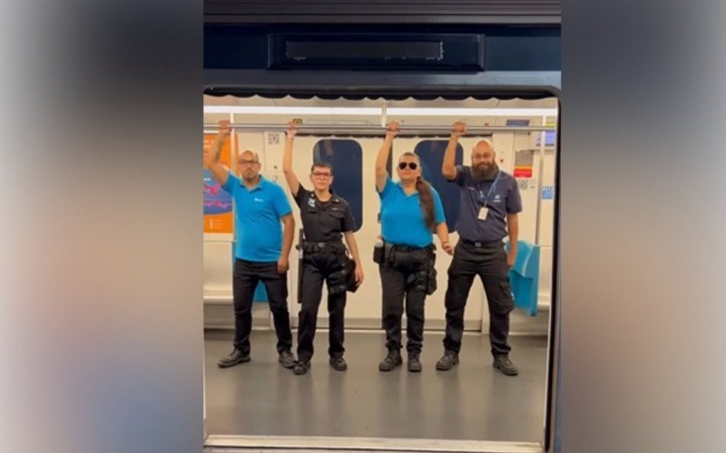 Funcionários do Metrô Rio recriam clipe da Lady Gaga | abc+