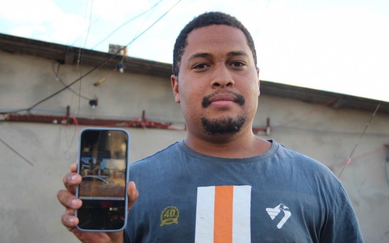 Cristian Alexandre, morador do bairro Santo Afonso  | abc+