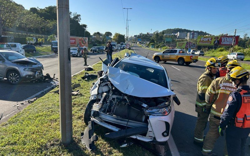 RS-239: Motorista do Toyota Yaris está em estado grave | abc+
