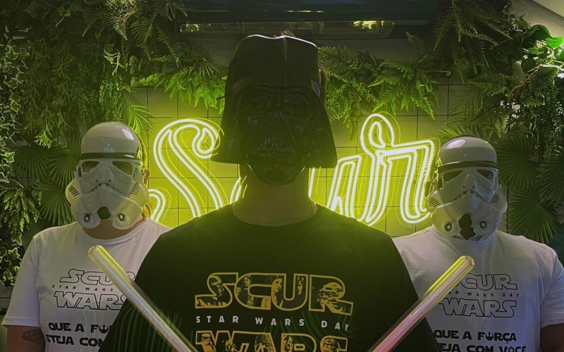 Scur Pizzaria participa do Star Wars Day
