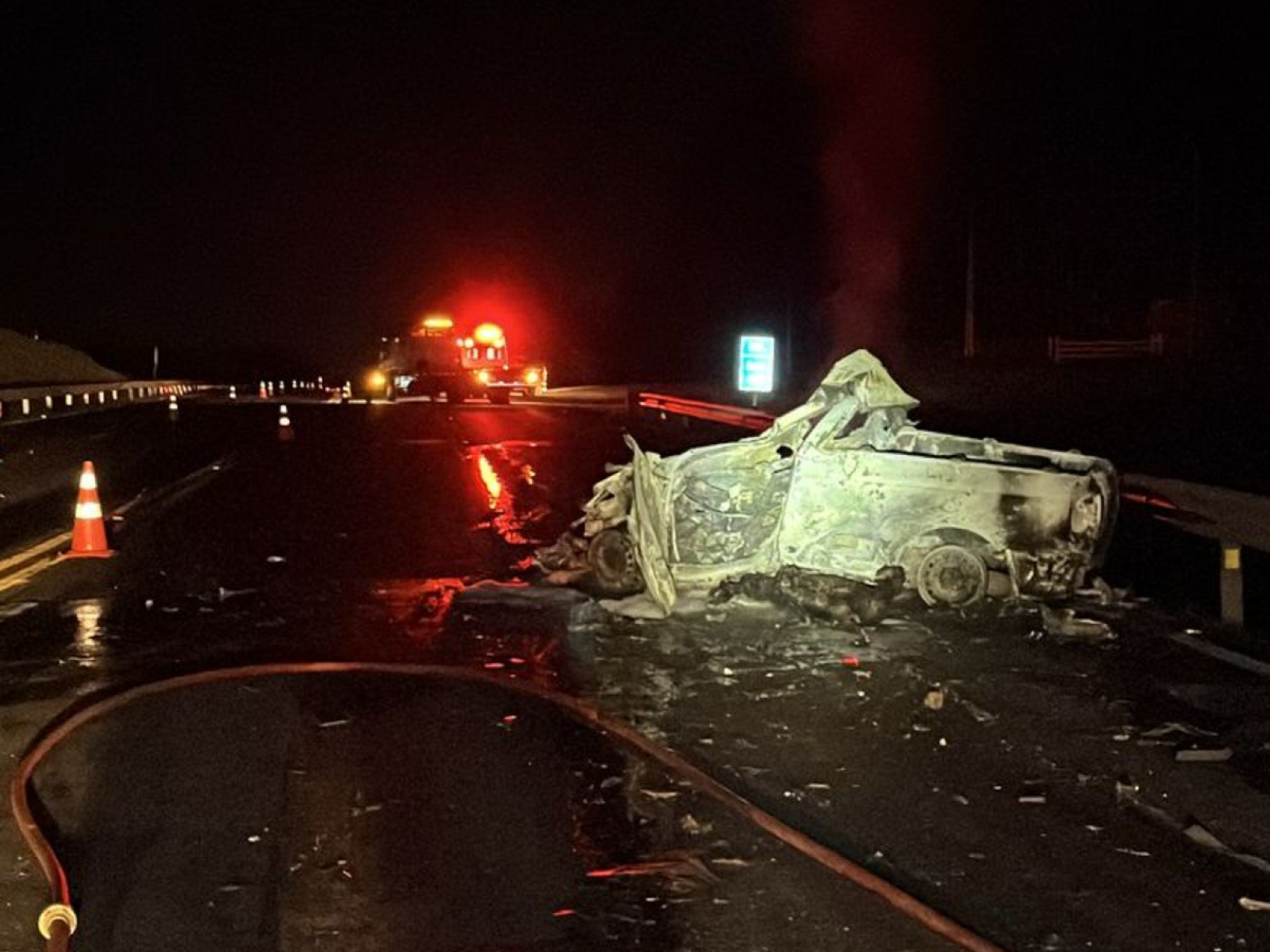 Identificado jovem morto em acidente na região em que carro pegou fogo