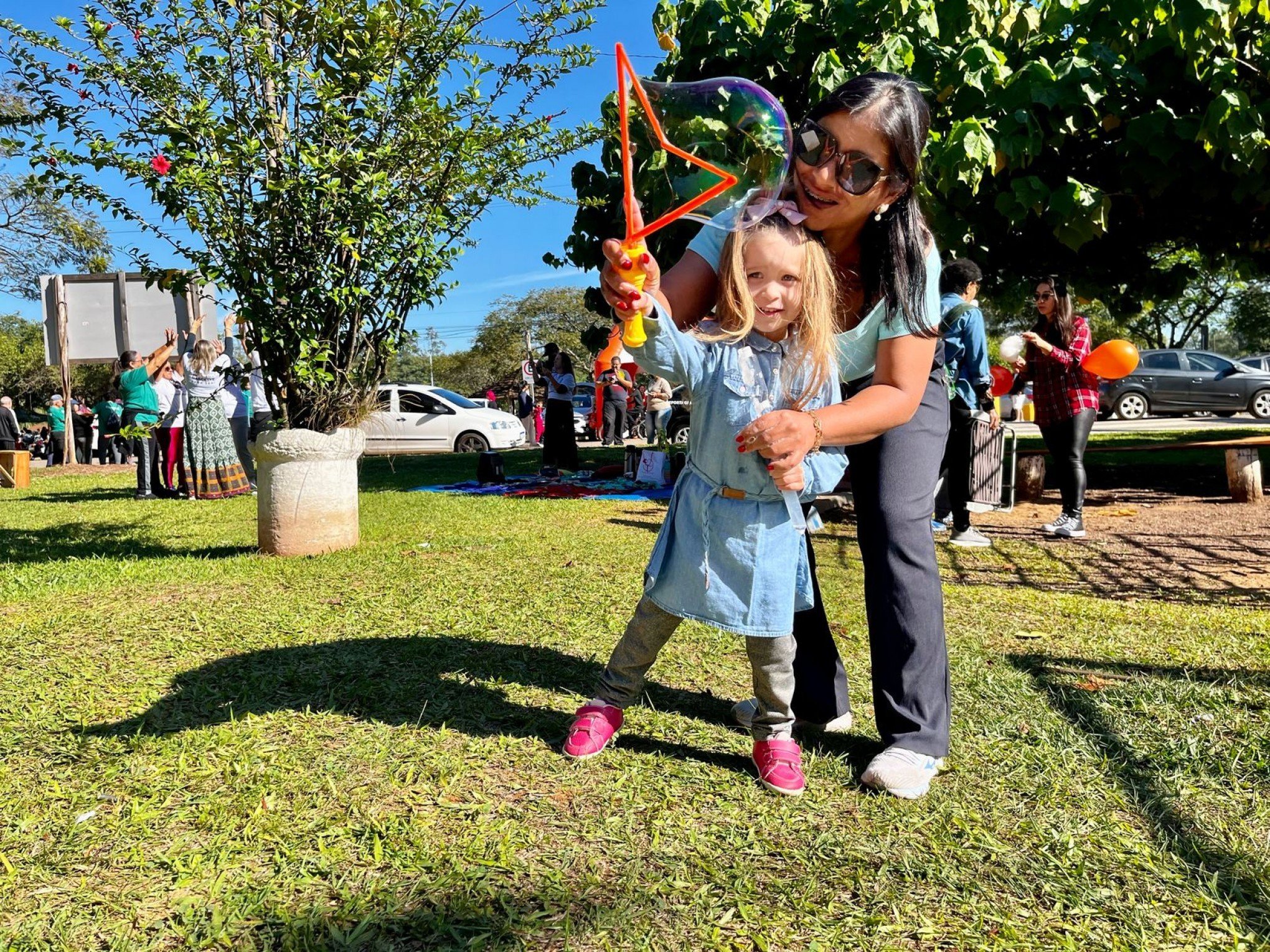 Leopoldenses aproveitam o feriado com série de atrações no Parque do Trabalhador