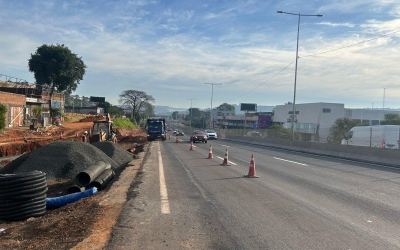 BR-116: Avanço de obras provoca estreitamento de pista em Novo Hamburgo | abc+