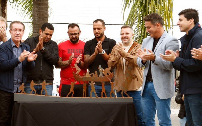 Maquete do monumento foi apresentada, na manhã desta sexta-feira (2), em Canoas