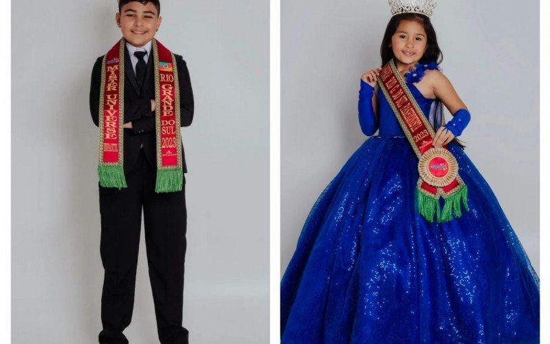 Kauê e Alice Chaves da Silva, de 13 e 8 anos, fazem intensa preparação para etapa nacional da disputa 