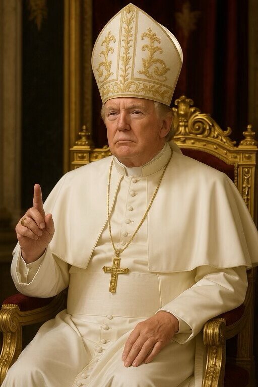 Papa Trump? Presiente postou foto vestido como pontífice | abc+