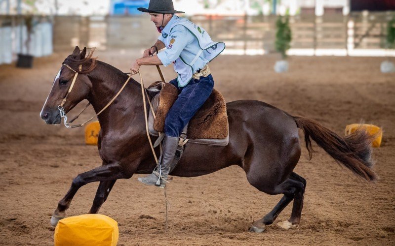 O primeiro lugar no Bocal de Ouro foi conquistado pelo ginete uruguaio Ricardo Gigena Wrege, que montava a fêmea Tempestade Charrua