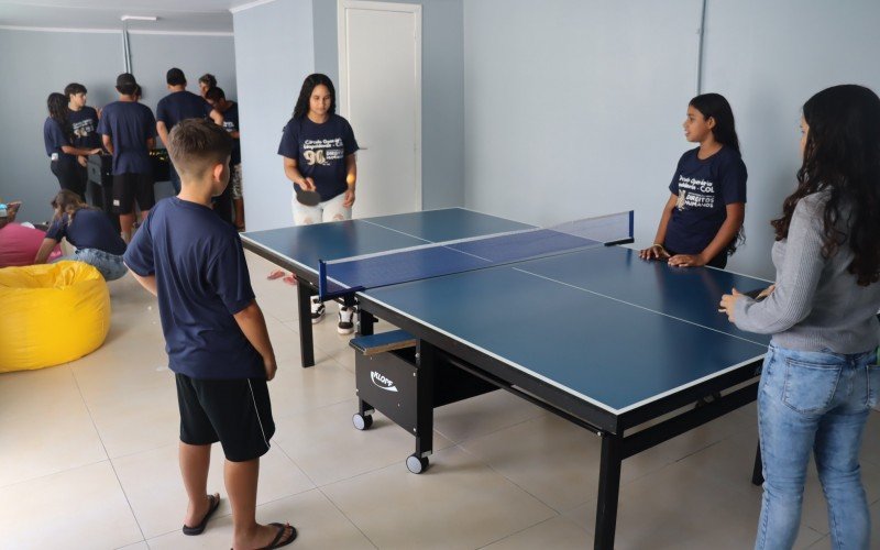 Adolescentes e crianças aprovaram os espaços renovados