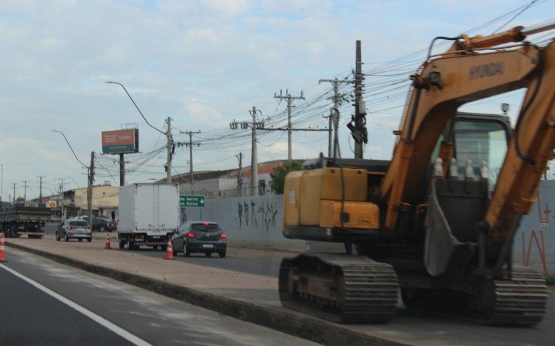 Implementação da terceira pista na BR-116 em Esteio  | abc+