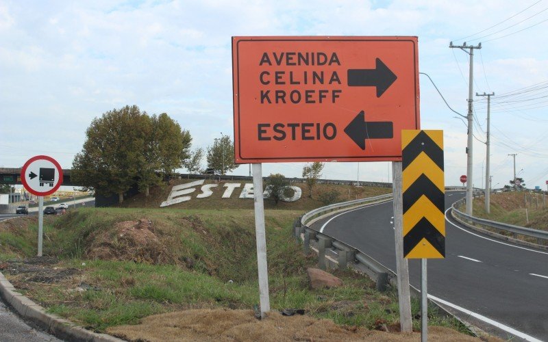 BR-116 em Esteio 