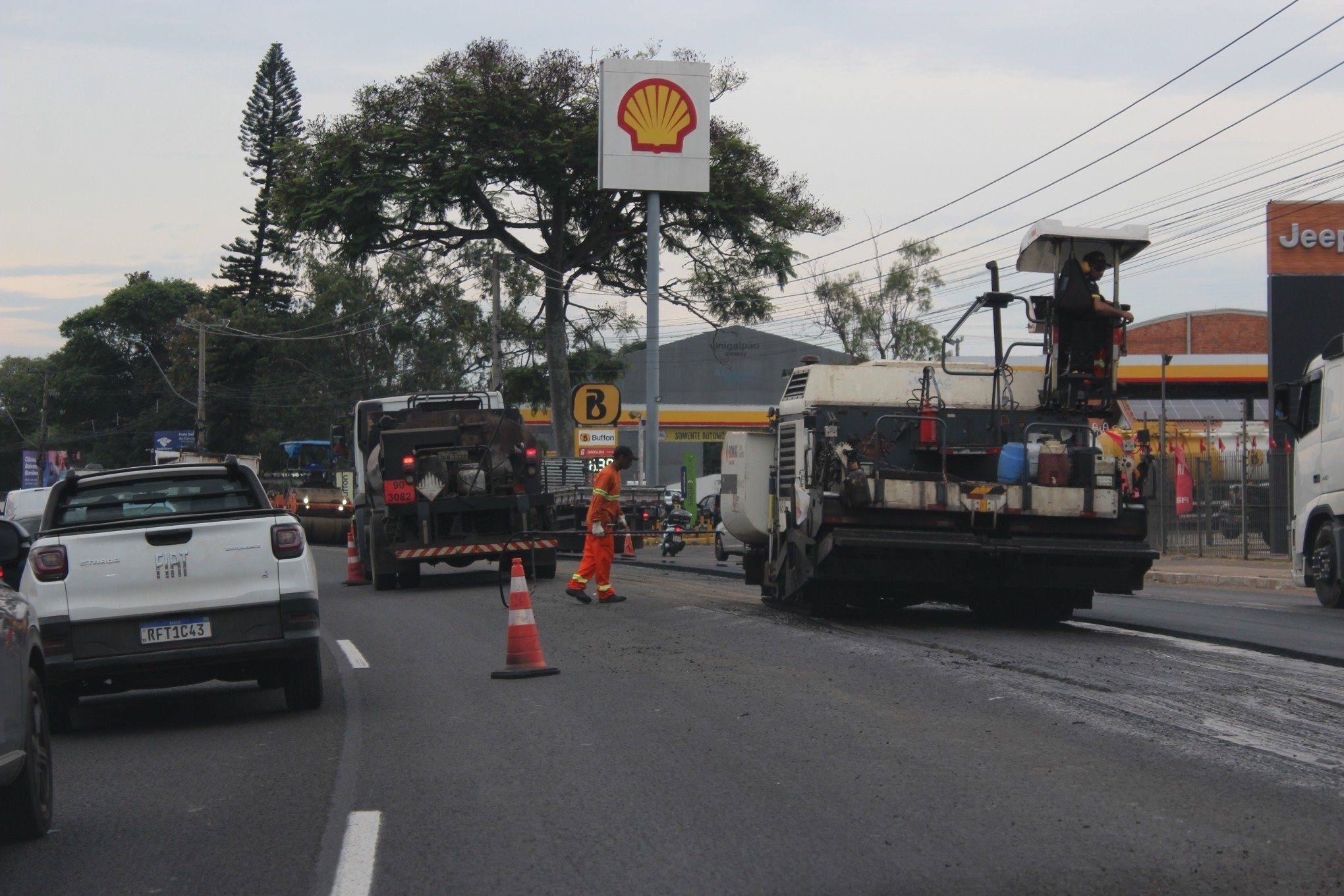 BR-116, obras da terceira pista em Canoas  | abc+