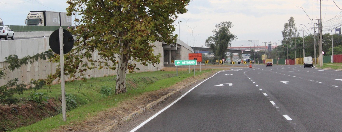 BR-116 em Esteio 