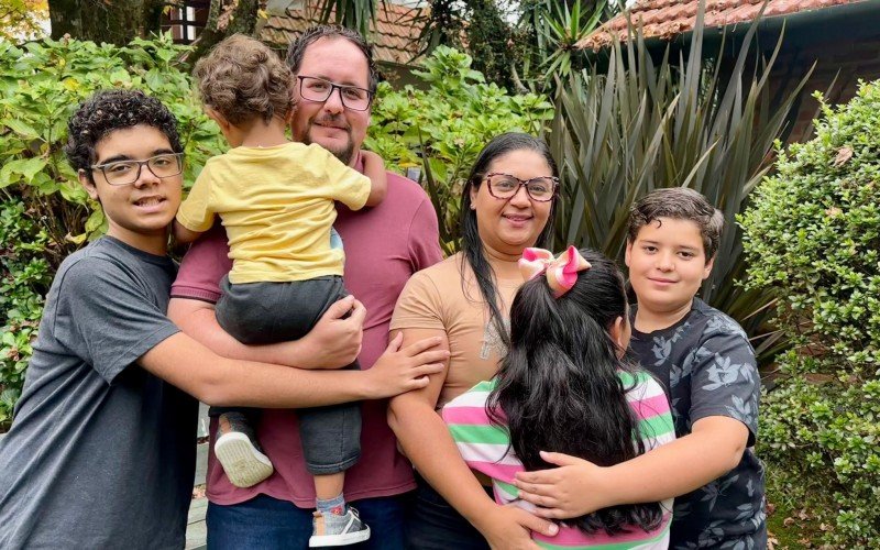 Família Ferreira integra o programa Família Acolhedora de Gramado
