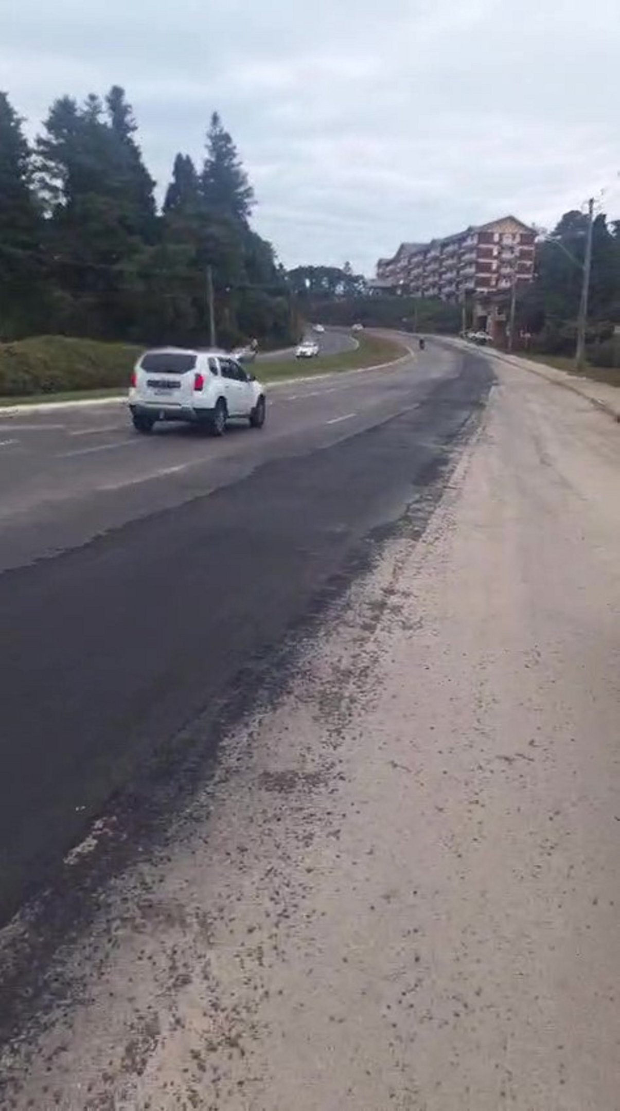 Av das Hortênsias. Recapeamento não agradou, EGR dá prazo para refazer