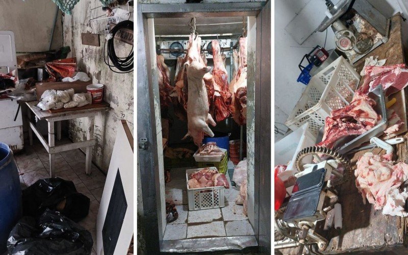 Carne em estado irregular para consumo foi apreendida nesta sexta-feira | abc+