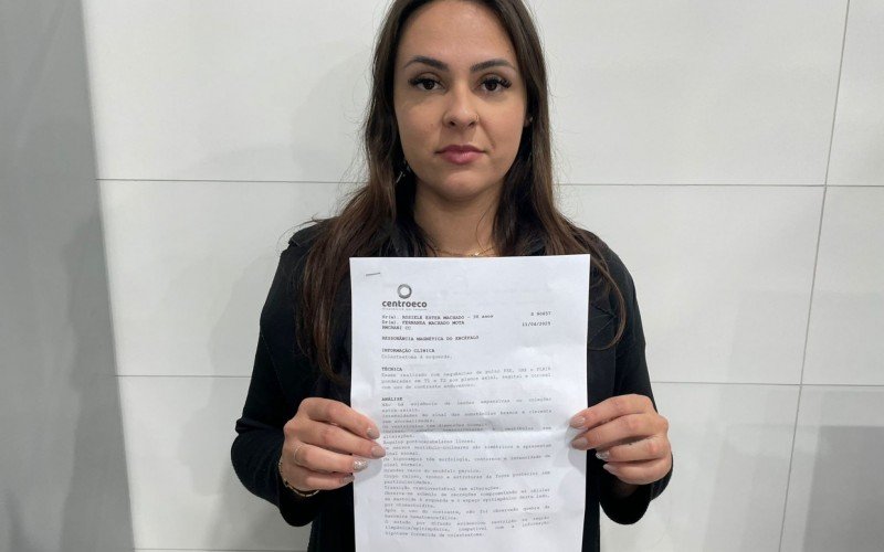 Rosiele Ester Machado busca recursos para cirurgia. | abc+