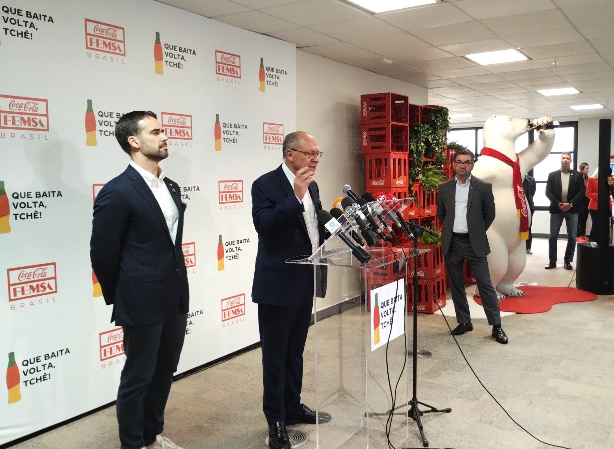 Em Porto Alegre, Alckmin defende investigações sobre fraudes no INSS: "Problema começou lá atrás, em 2019"