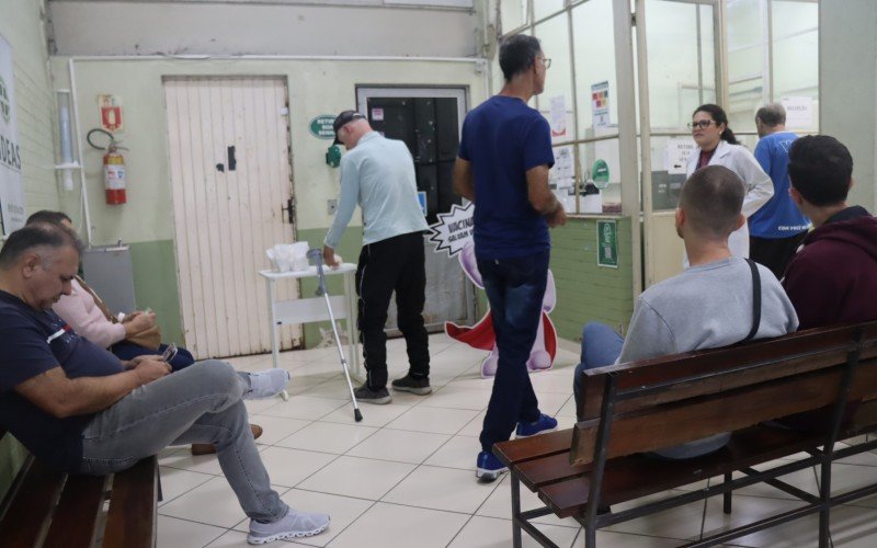 Dia D de vacinação contra a gripe movimentou a UBS Materno Infantil neste sábado