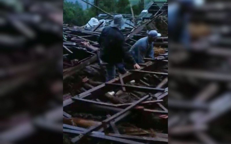 Tornado causa destruição em área rural de Erval Grande | abc+