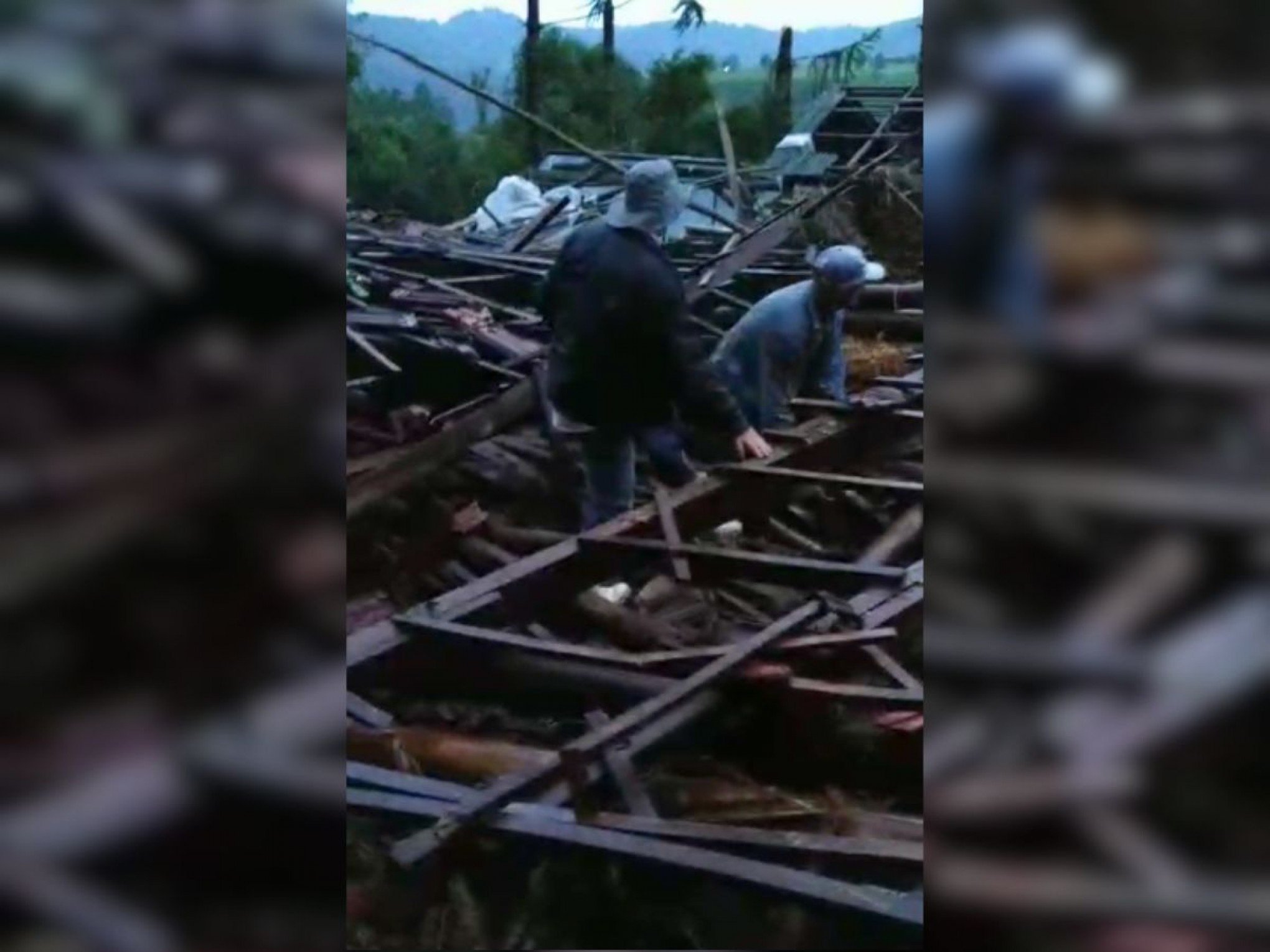 TORNADO: Cidade do RS tem área destruída pelo fenômeno climático extremo com vento que pode ter chegado a 150 km/h; veja fotos