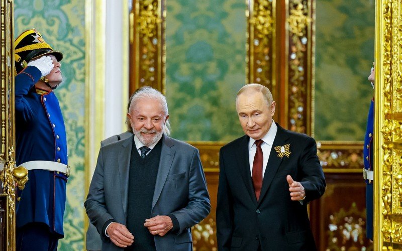 Lula e o presidente russo Vladimir Putin | abc+