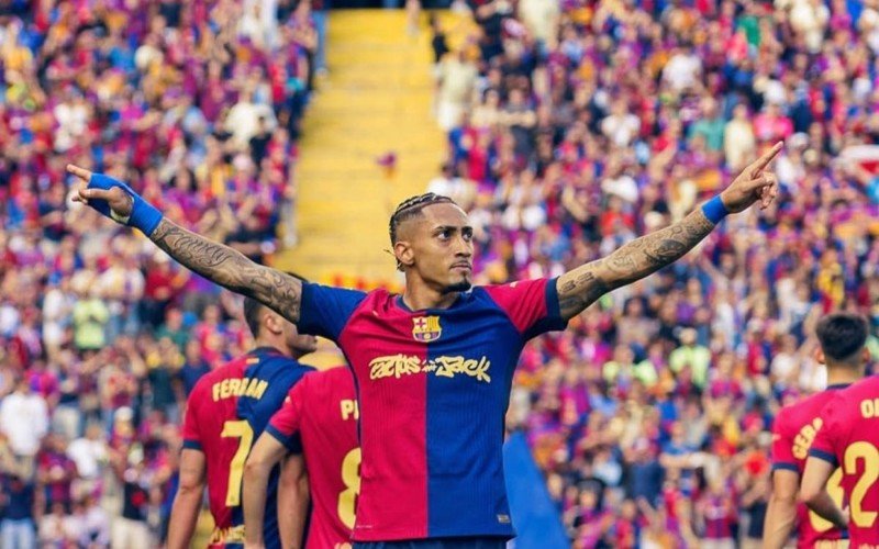 Raphinha dá show e Barcelona vira sobre o Real Madrid em La Liga | abc+