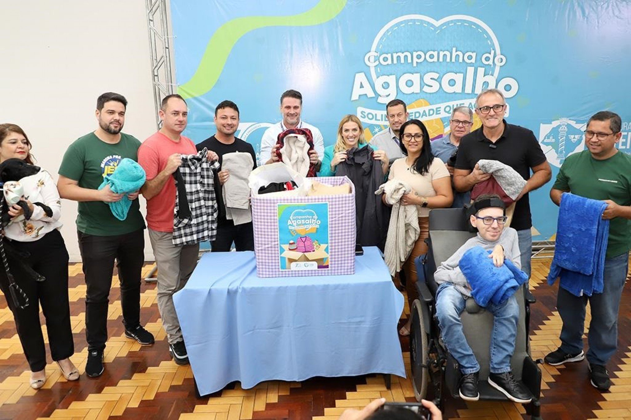Cidades da região se mobilizam em campanhas para a arrecadação de agasalhos