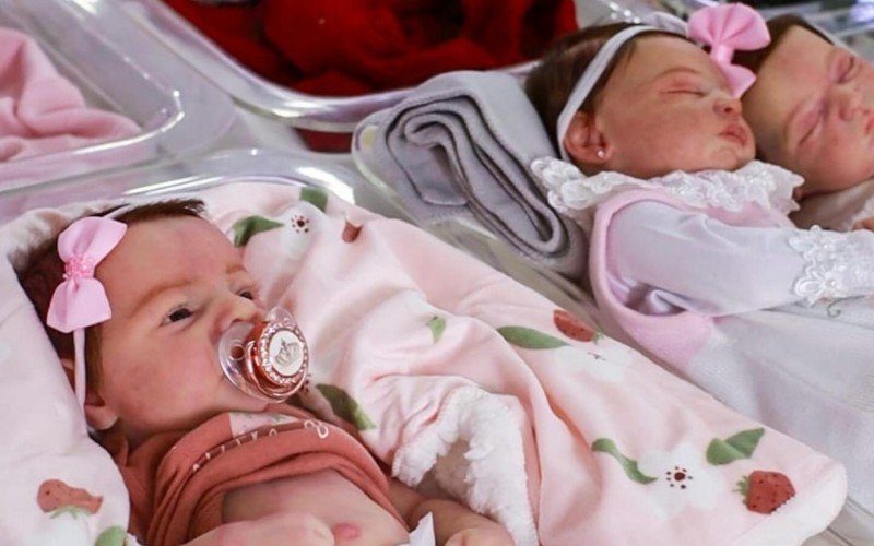 Bebês reborn podem ser encontrados em "maternidade" ou direto com as "cegonhas" | abc+