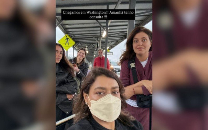 Preta Gil chegou aos Estados Unidos para dar continuidade ao tratamento | abc+