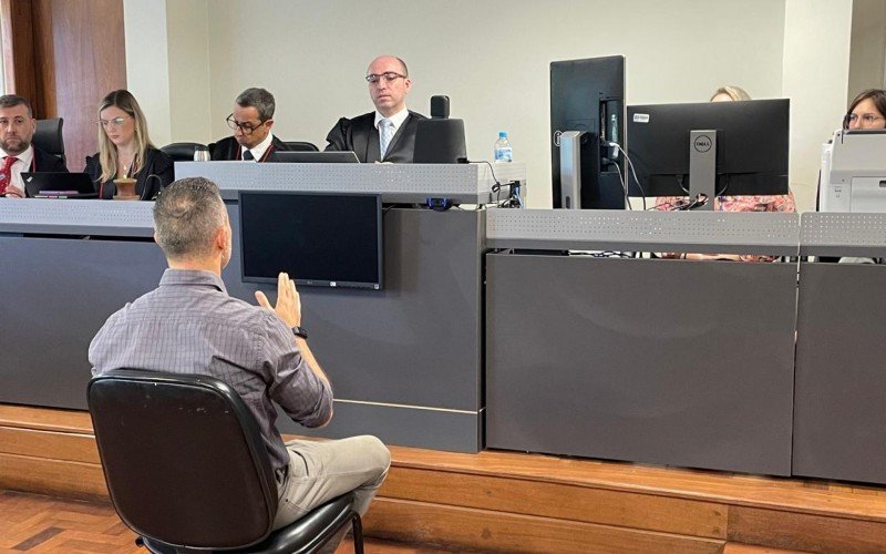 Delegado Augusto Zenon de Moura Rocha foi uma das testemunhas no julgamento do pai acusado de matar os quatro filhos no RS | abc+