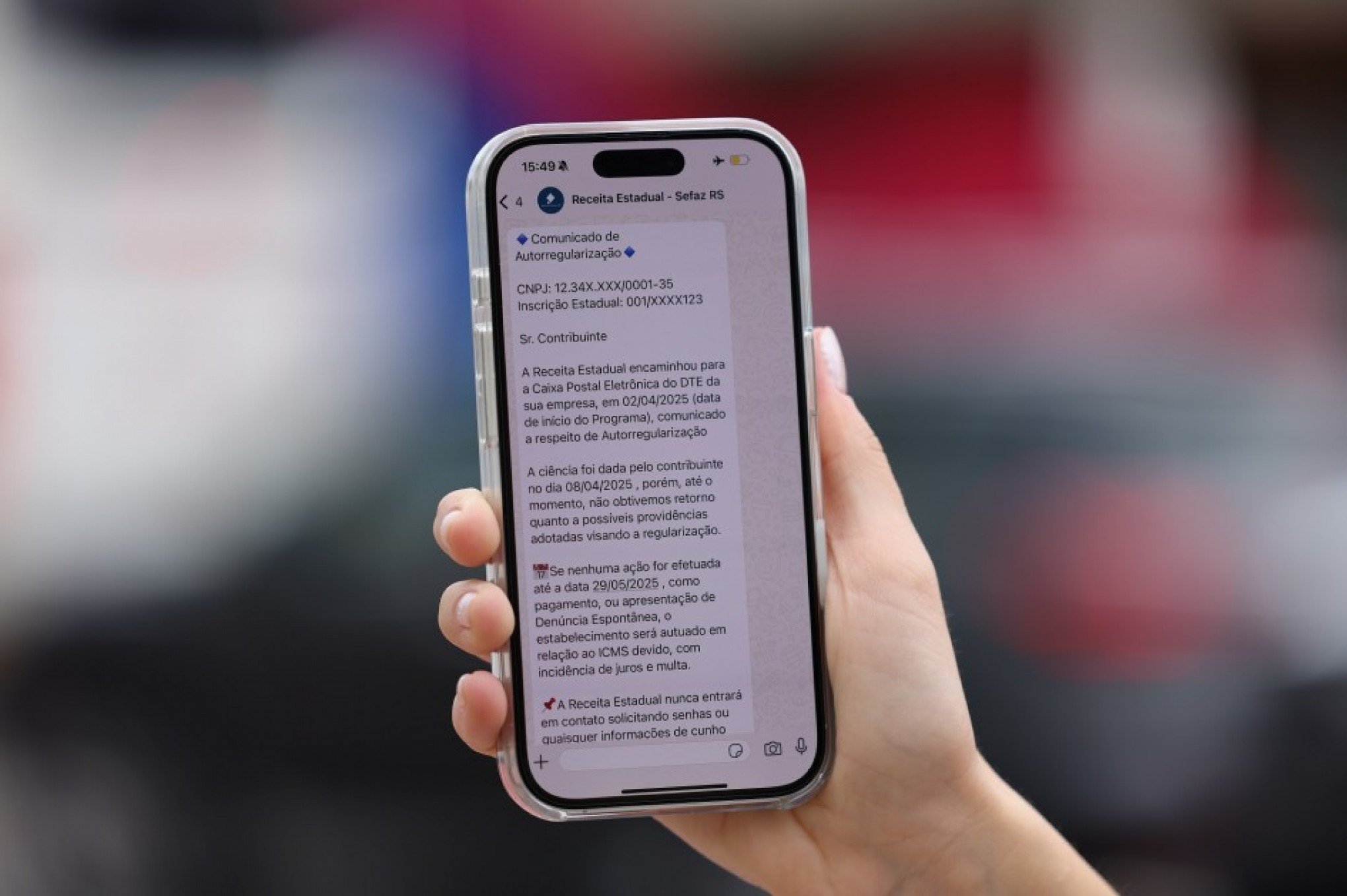 Agora a Receita Estadual usará o WhatsApp para se comunicar (e lembrar de débitos também)